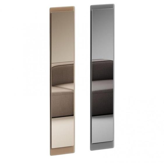 2 miroir mural HIDE couleur Bronze / Fumé carbone