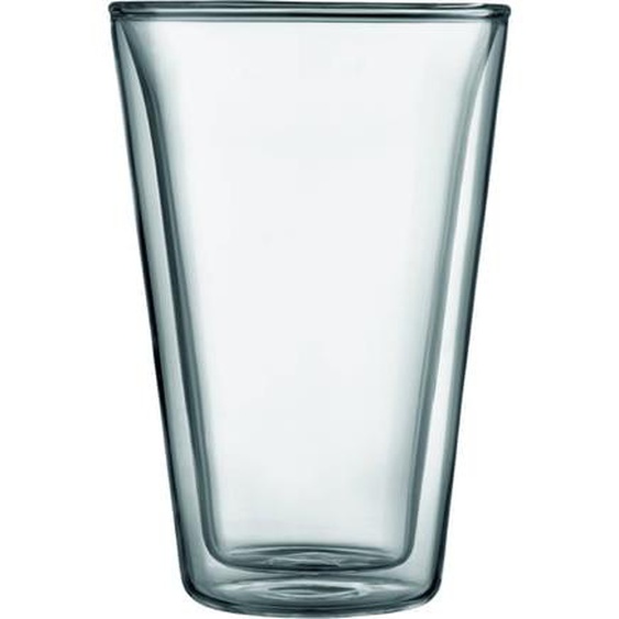 2 verres à expresso CANTEEN double paroi incolore 40 cl