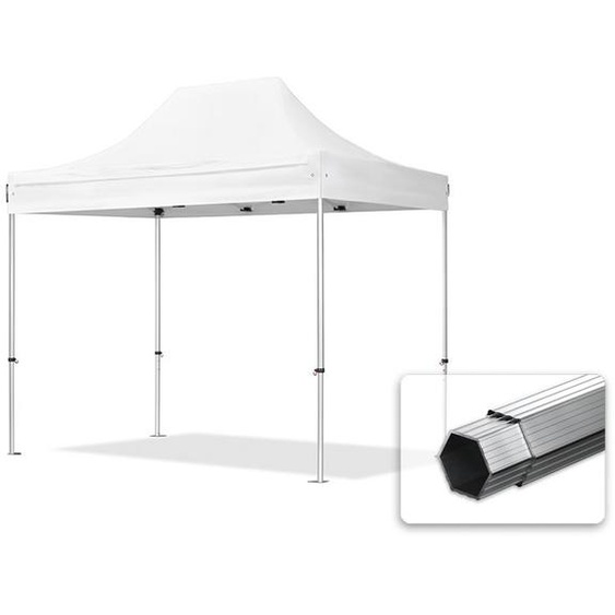 3x2 m Tonnelle pliante Alu, PES 800, blanc - (581905)