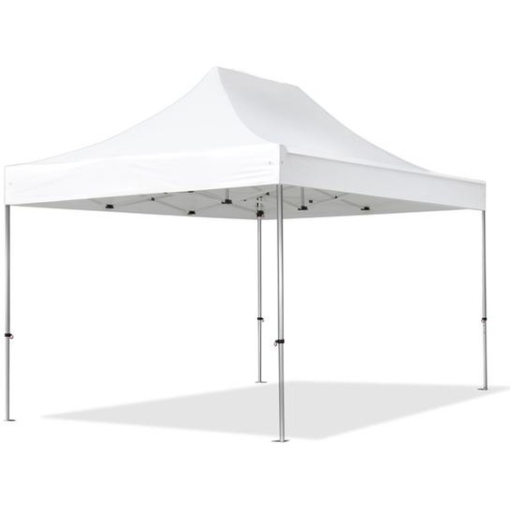 3x4,5 m Tonnelle pliante Alu, PES 800, blanc - (600192)