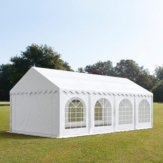 3x8 m tente de réception, PVC 750, H. 2 m, blanc - (7230)