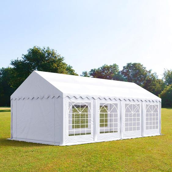 3x9 m tente de réception, PVC 700, H. 2 m, blanc - (6139)