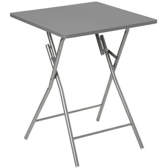 5five - table pliante 2 places gris