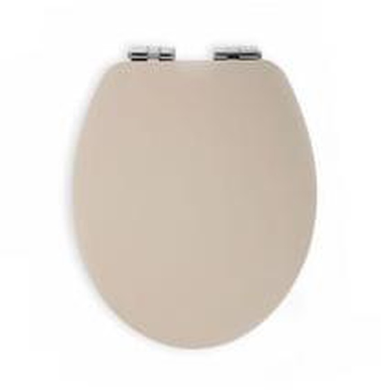 Abattant WC clipsable Doeskin taupe