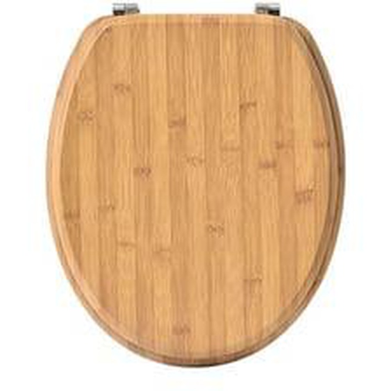 Abattant WC façon bambou 46 x 37,5 cm