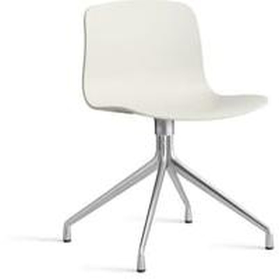 About a Chair AAC 10 - melange cream 2.0 - aluminium poli - patins standards en plastique