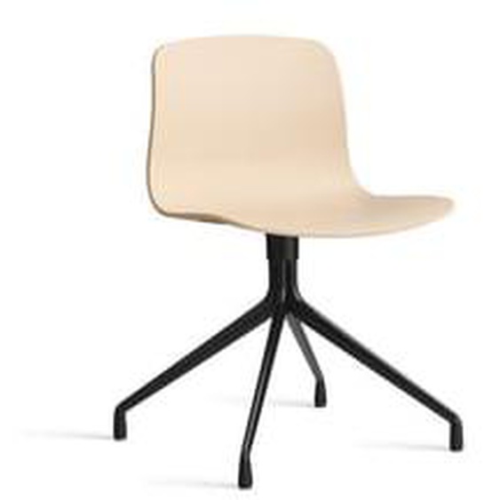 About a Chair AAC 10 - pale peach 2.0 - noir - patins standards en plastique