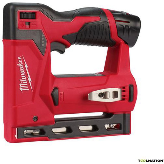 Agrafeuse sous-compacte BST-202X M12™ + 2 batteries 2 Ah + chargeur + coffret HD-BOX - MILWAUKEE TOOL - 4933459635