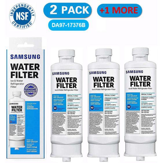 Ymyny Lot de 3 filtres à eau de réfrigérateur de rechange pour Samsung DA97-17376B DA97-08006C haf-qin haf-qin/exp