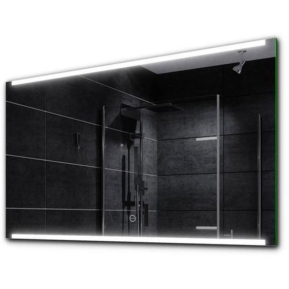 Alasta, Miroir LED avec Interrupteur Tactile, Hobart 180x100 cm