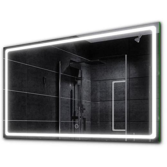 Alasta, Miroir LED avec Interrupteur Tactile, Houston 190x100 cm