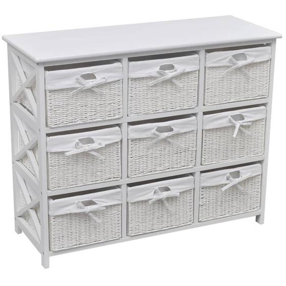 Armoire de rangement Blanc