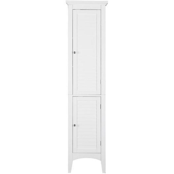 Armoire De Rangement Colonne Salle De Bain, Teamson Home, Blanc