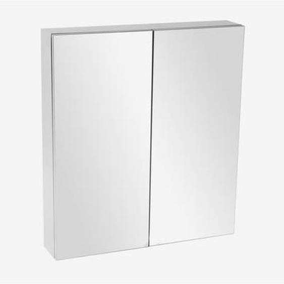 Armoire de toilette 2 portes inox brillant - Victory