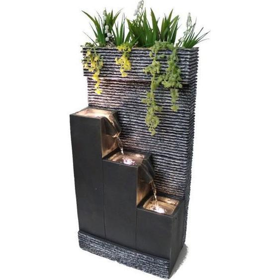 Arnusa Fontaine BK845 avec éclairage LED Fontaine de Jardin avec Bassin de décoration Fontaine dintérieur