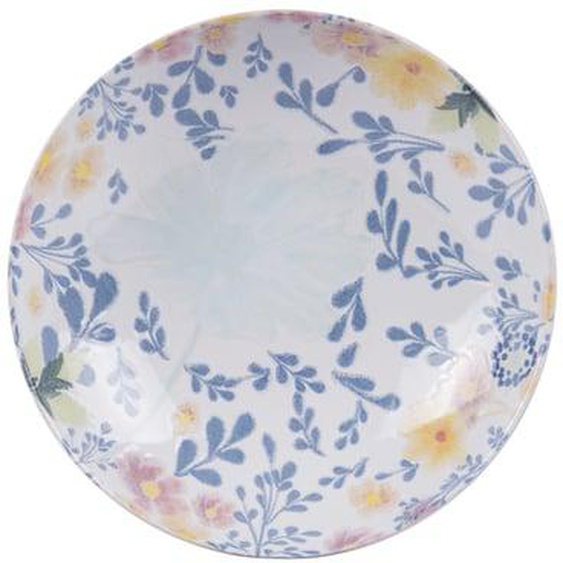 Assiette creuse Florem 22 cm (lot de 6)