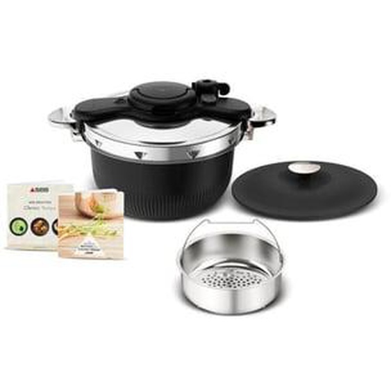 Autocuiseur cocotte 3 en 1 TEMPO 6L noir