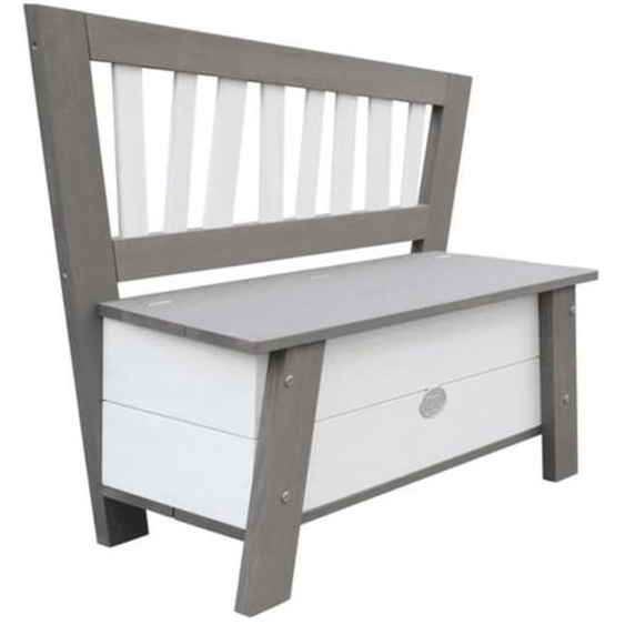 Axi - Banc De Rangement De Jouets Corky Gris Blanc