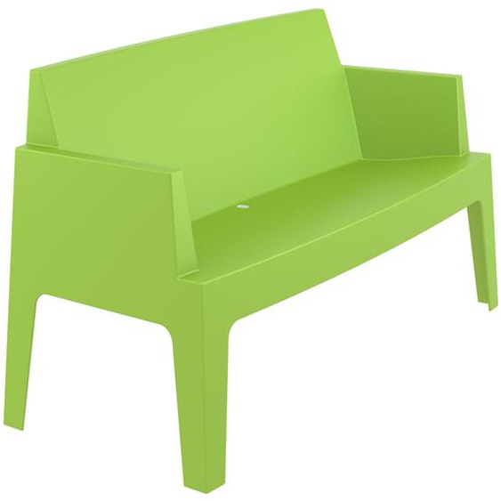 Banc de jardin PLEMO XL vert en matière plastique