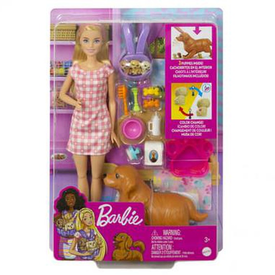 Barbie naissance des chiots