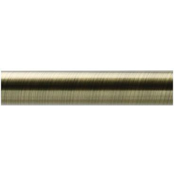 Barre à rideaux tube finition bronze 1m50 Ø28 mm