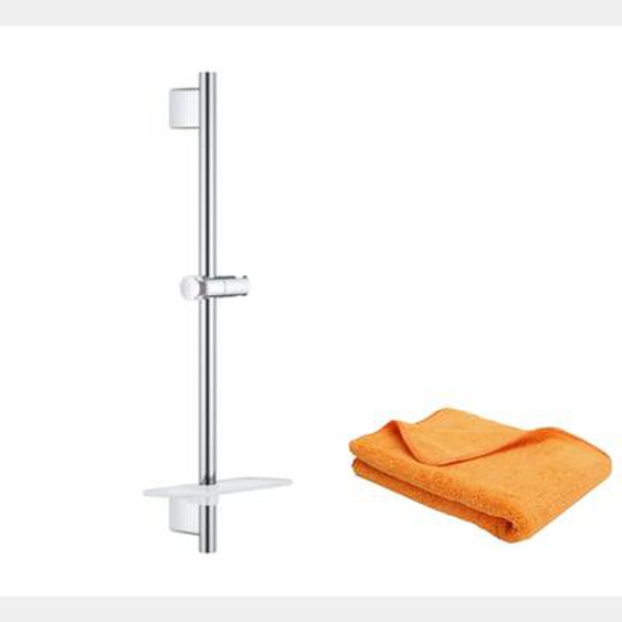 Barre de douche Quickfix Vitalio Smartactive 60 cm + microfibre