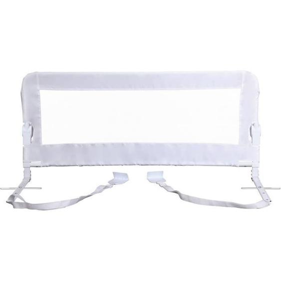 Barrière De Lit Dreambaby Maggie - Lits Encastrés Et Aux Lits Plats- Mesurant 110 Cm De Large Et 50 Cm De Haut Blanc