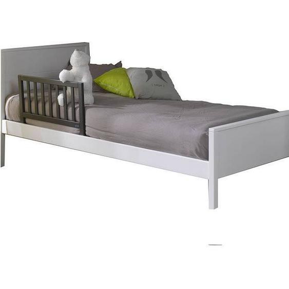 Barrière De Lit Enfant 70 Ava Bois Brut Gris