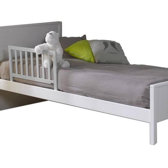 Barrière De Lit Enfant - Akiten Retail - Ava - Largeur 70cm - Bois Massif - Gris Gris