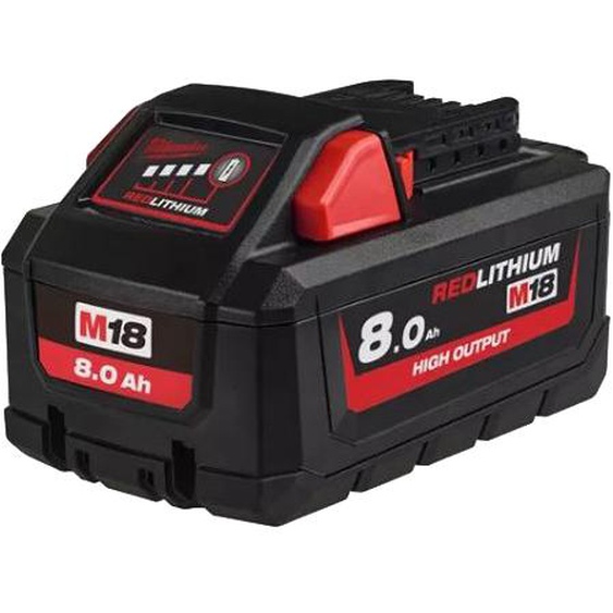 Batterie HIGH OUTPUT M18 HB8 18 V - 8 Ah - MILWAUKEE TOOL - 4932471070