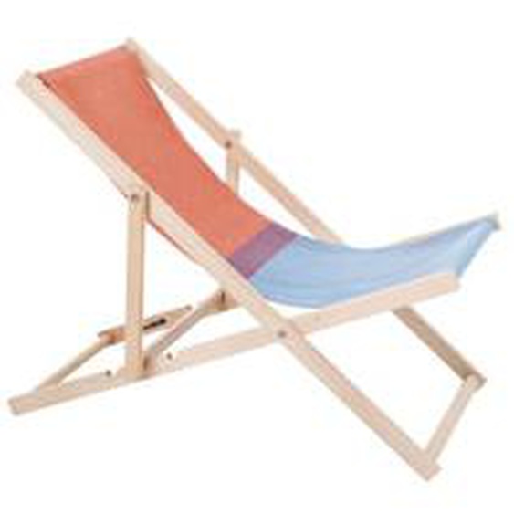 Beach Chair - rouge/bleu