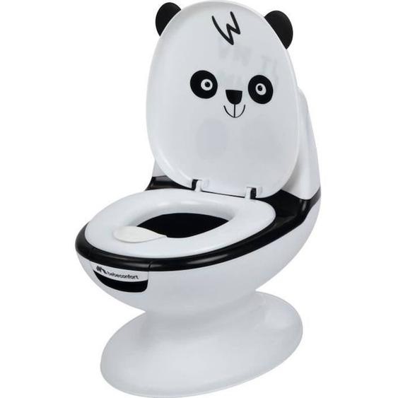 Bebeconfort Mini Toilette Panda, Pot Avec Bruit De Chasse Deau Blanc