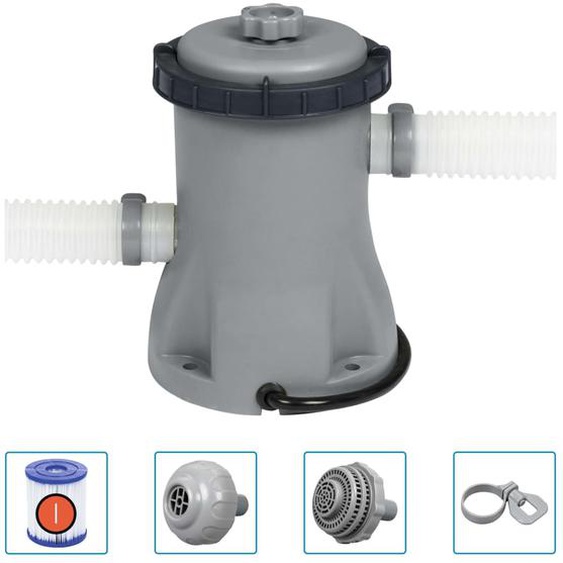 Bestway Pompe de filtration de piscine Flowclear 1249 L/h