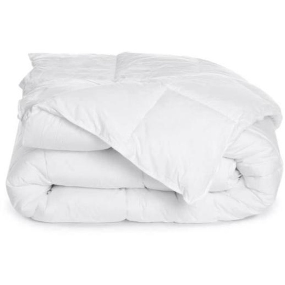 Bleu Calin Couette La Sensation Duvet - Très Chaude 500g/m2 - Gonflant Extra - 140x200cm Blanc