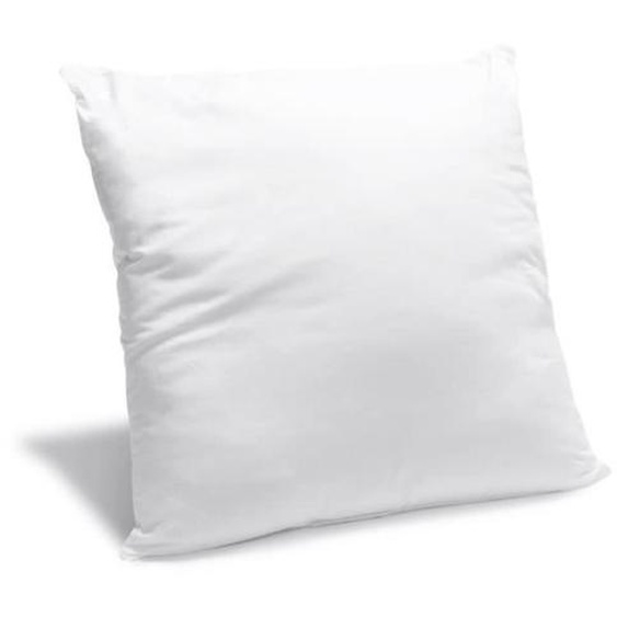 Bleu Calin Oreiller 60x60cm Lavable À 95° - Confort Moelleux Blanc