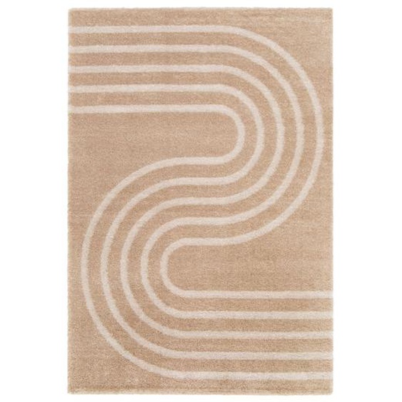 Bobochic - Tapis poils longs HUGUES motifs abstraits