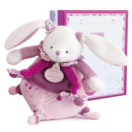 Boîte À Musique Cerise Le Lapin - Doudou Et Compagnie - Rose - Bébé - 0 Mois - Naissance - Fille Rose