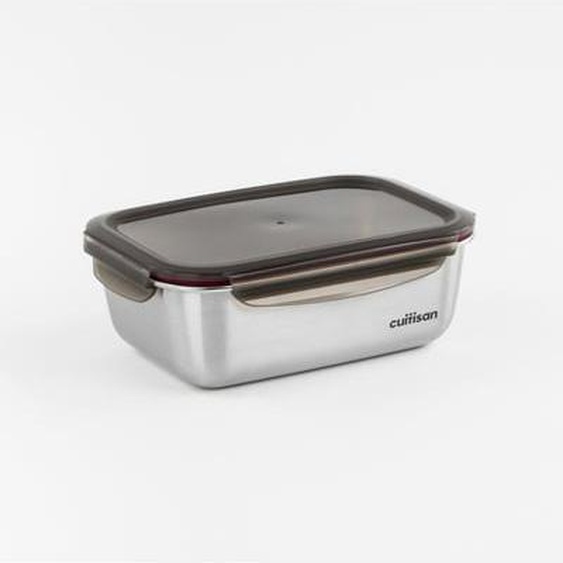 Boite alimentaire inox compatible au micro-ondes