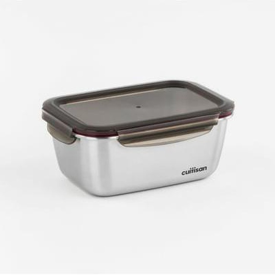 Boite alimentaire inox compatible au micro-ondes