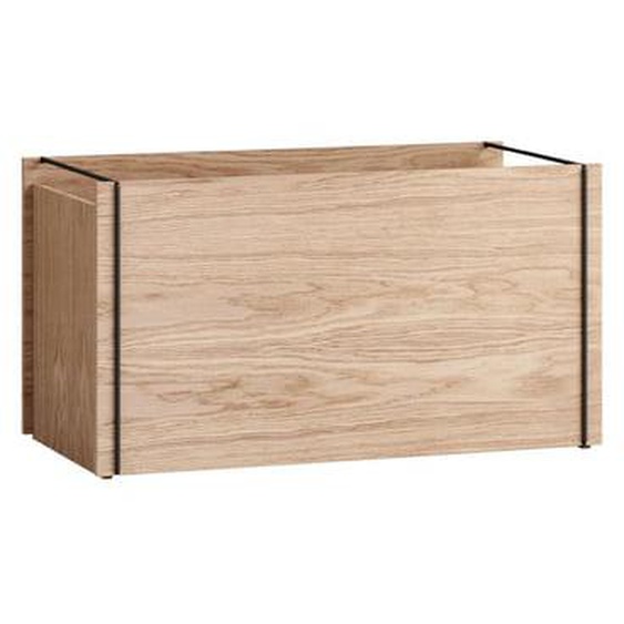 Boîte Storage box - bois, noir