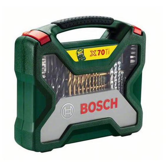 Coffret X-Line perçage vissage Bosch 4 à 10 mm - 70 pièces - 2607019329