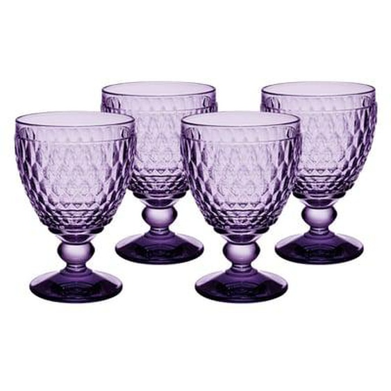 Boston Lavender Verre à vin rouge 4 pièces