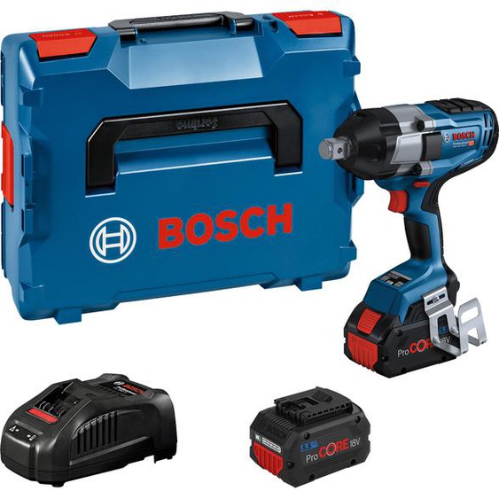 Boulonneuse 18V GDS 18V-1050 H Professional + 2 batteries ProCore 5,5 Ah + chargeur + L-BOXX - BOSCH - 06019J8503