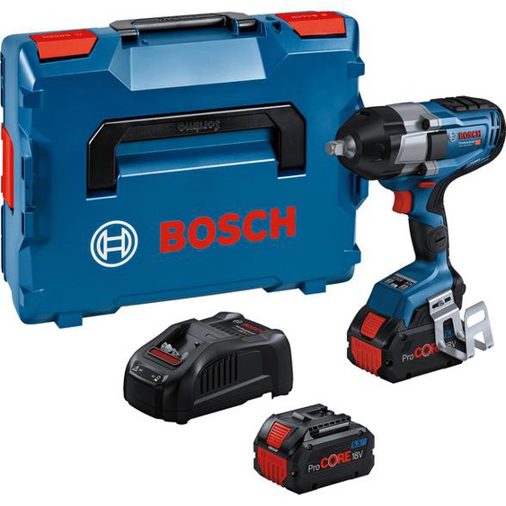 Boulonneuses 18V GDS18V-1000 Professional+ 2 batteries Procore 5,5 Ah+ chargeur + L-Boxx - BOSCH - 06019J8303