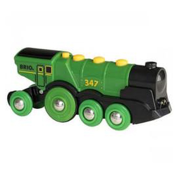 Brio 33593 Locomotive Verte Puissante a Piles