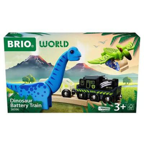 BRIO 36096 - train dinosaure a batterie