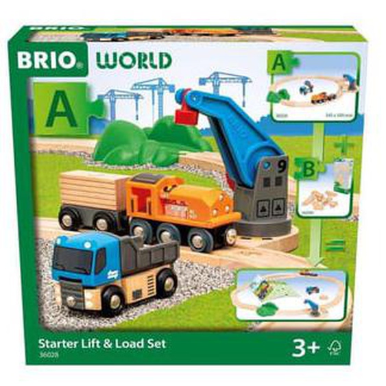 Brio World ¿ 36028 Circuit de demarrage Transport de Fret - Pack A