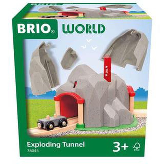 Brio World - 36044 Tunnel Dynamite Accessoires pour Circuit de Train