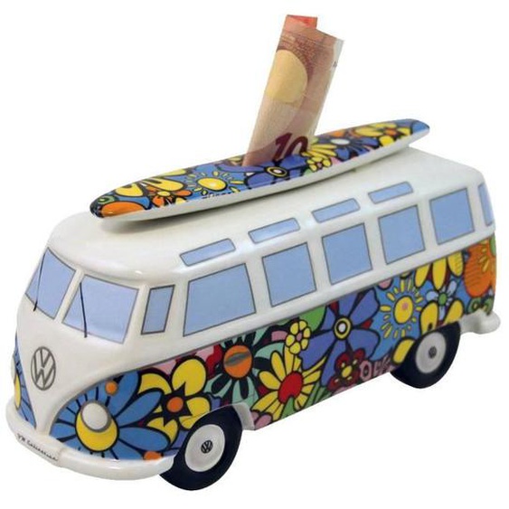 Brisa Tirelire VW Combi Flower - BUMB13