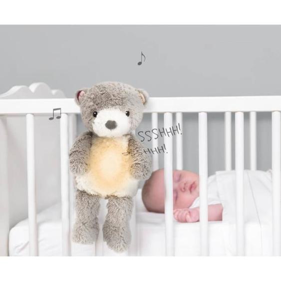 Bruno- Peluche Veilleuse Misucale Gris